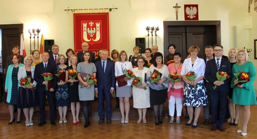 Nauczyciele świętowali w ratuszu