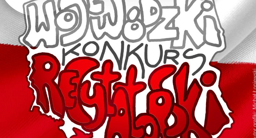 Konkurs recytatorski w biało-czerwonych barwach 