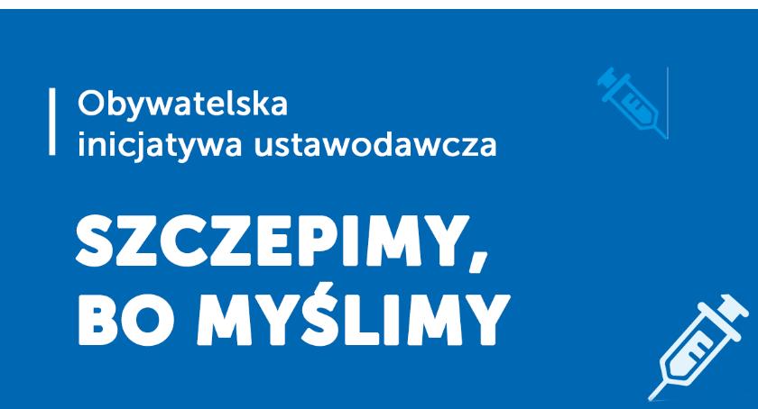 Szczepimy bo myślimy - akcja zbierania podpisów
