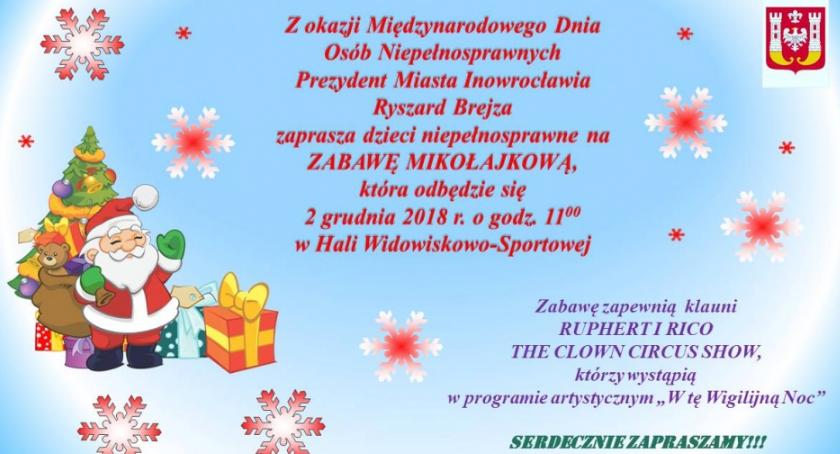 Mikołajki dla dzieci niepełnosprawnych