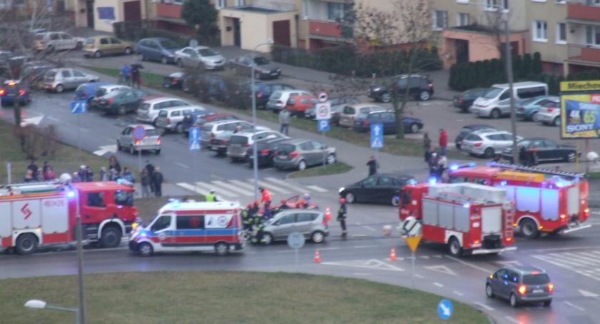 Kolizja na os. Rąbin
