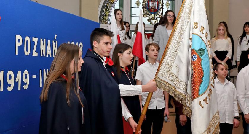 Patriotyczny apel w SP nr 1
