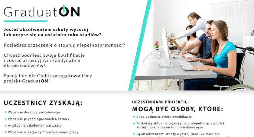 Projekt pn. „GraduatON” dla osób niepełnosprawnych