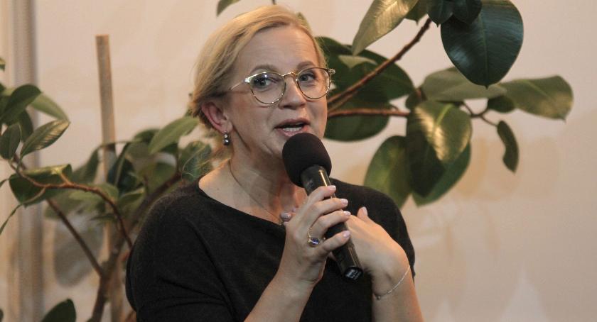 Małgorzata Rogalska odwiedziła Inowrocław