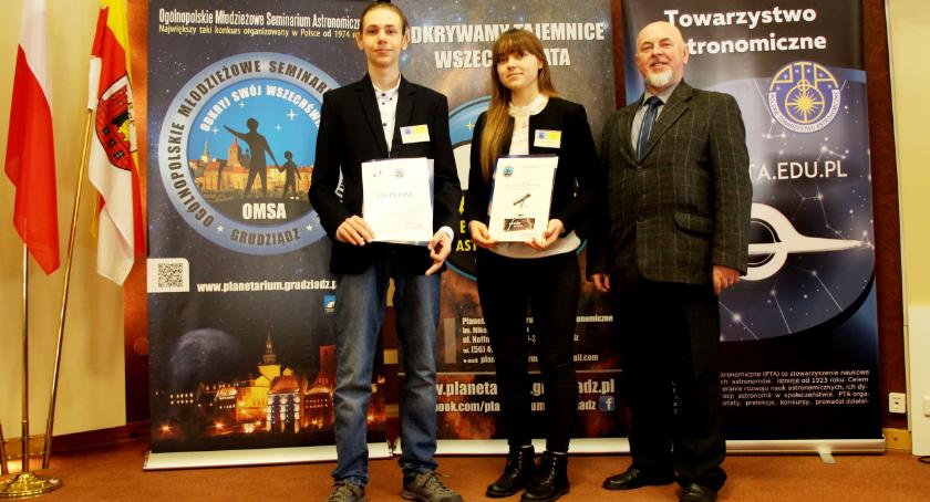 Młodzi astronomowie z Kaspra z laurami