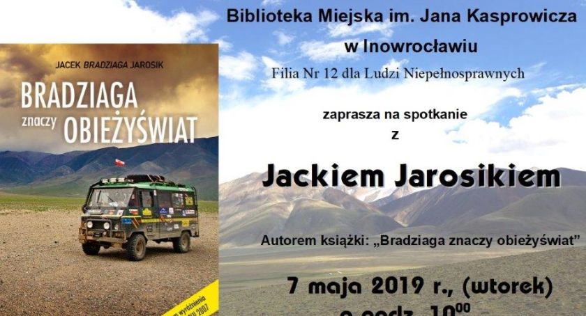 Jacek Jarosik opowie o swoich wyprawach