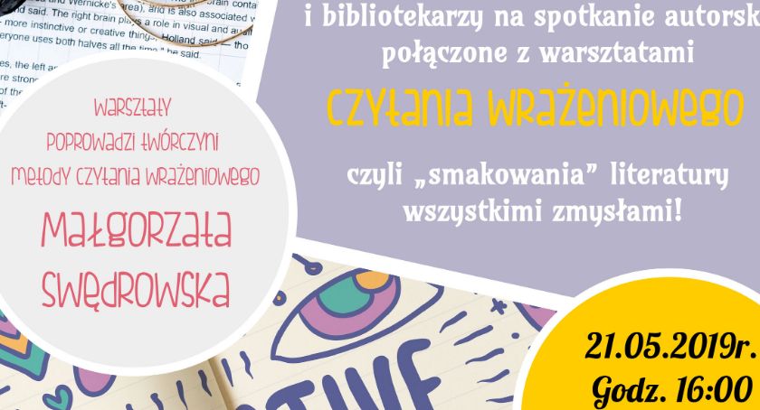 Spotkanie z Małgorzatą Swędrowską