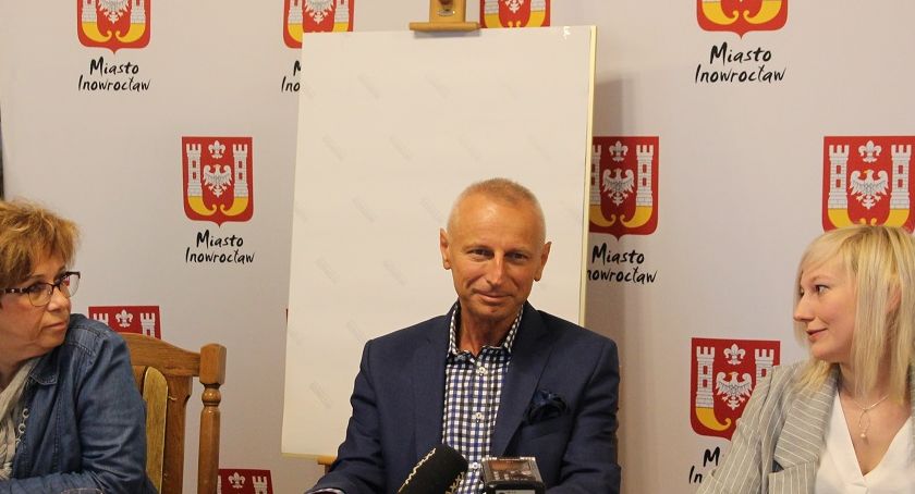 Konferencja prasowa prezydenta Inowrocławia