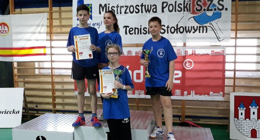 Ogólnopolski sukces tenisistów z SP4