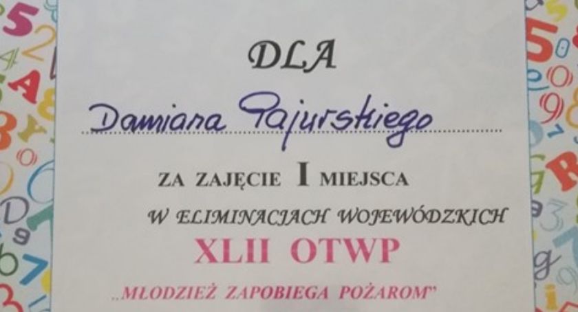 Sukces ZSP nr 1 w Ogólnopolskim Turnieju Wiedzy Pożarniczej