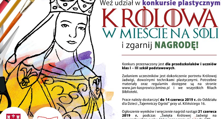 Z Królową Jadwigą po nagrodę