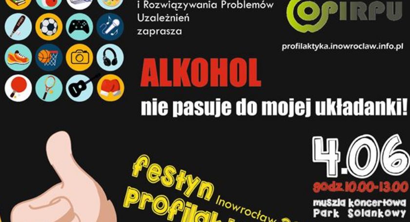 Alkohol nie pasuje do mojej układanki