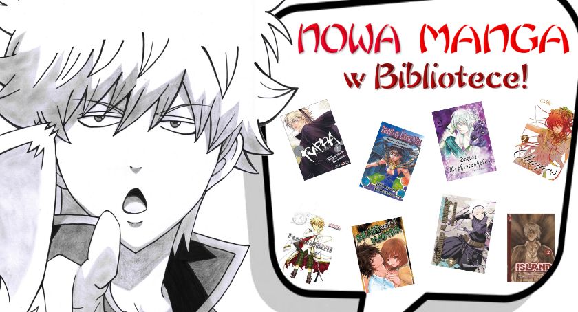 Nowe mangi w bibliotece