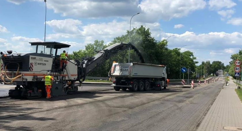 Utrudnienia drogowe przy wyjeździe do Bydgoszczy
