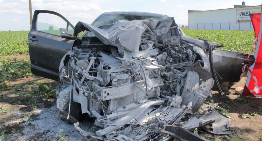 Wypadek w Jaksicach, zginęła kobieta