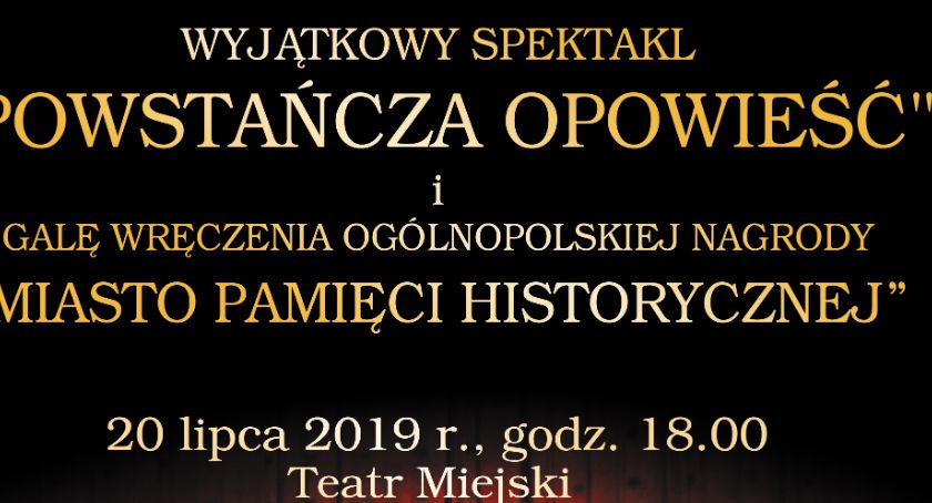 Powstańcza opowieść w Teatrze Miejskim