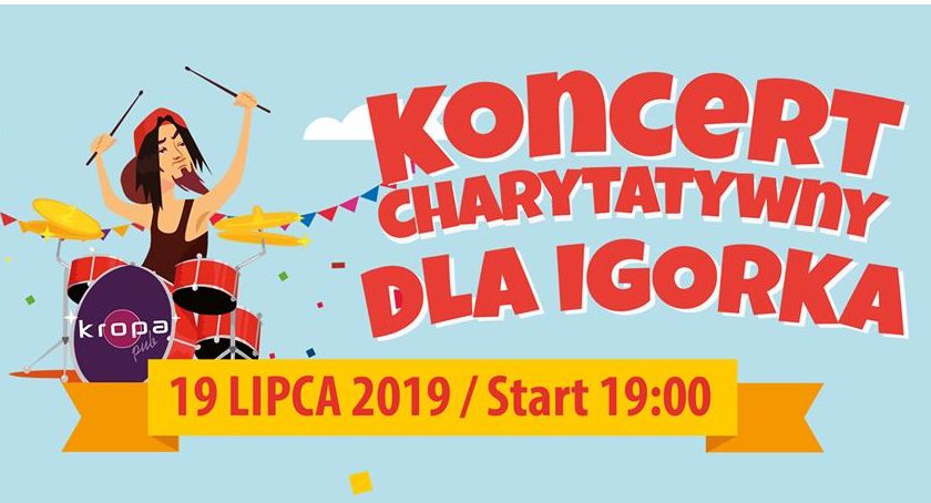 Koncert charytatywny dla Igorka