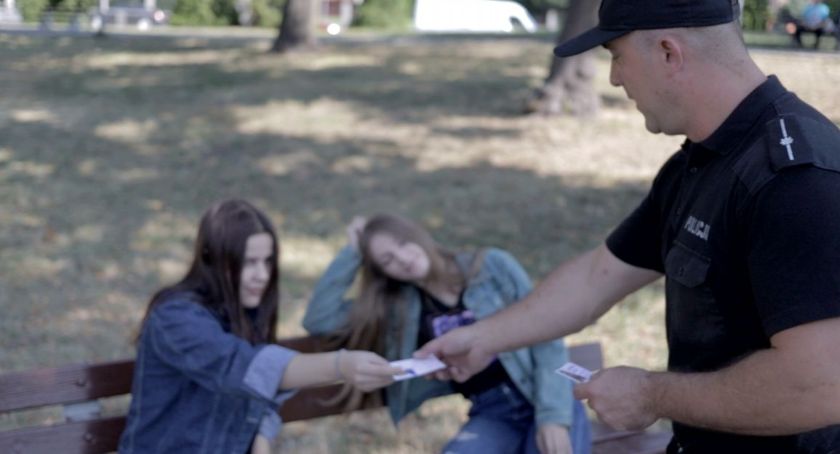 Policja nagrała spot reklamowy