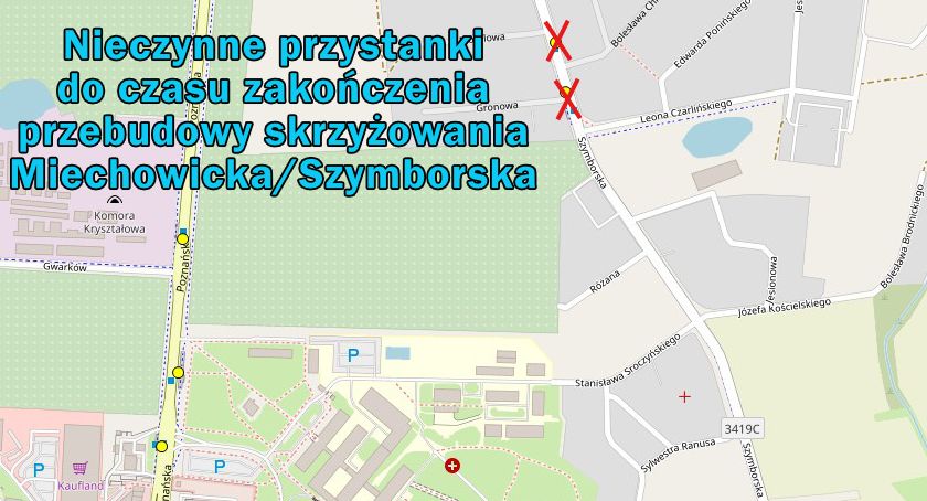 Od poniedziałku pojedziemy objazdem