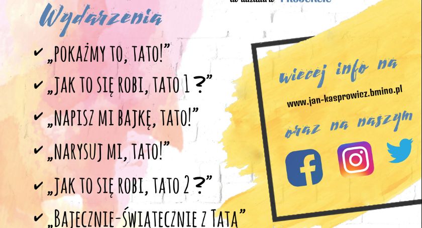 Poczytaj mi TATO! w bibliotece