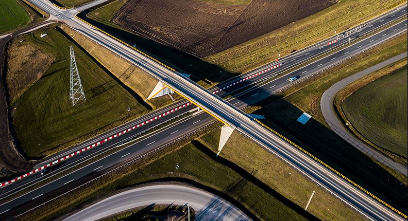 Prace przy budowie obwodnicy Inowrocławia