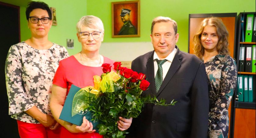 Pożegnali dyrektorkę 