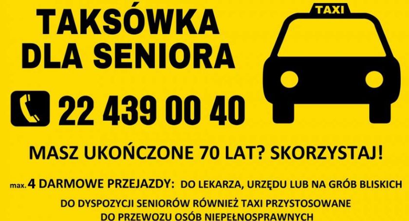 Taksówka dla seniorów