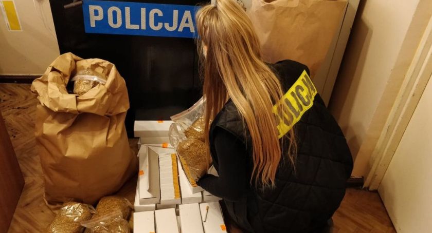 Nielegalny towar upłynniał poprzez sklep