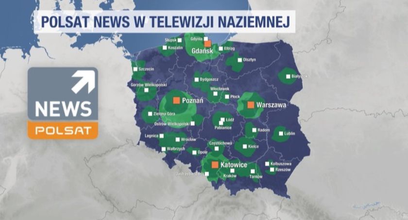 Polsat News dostępny naziemnie w Inowrocławiu