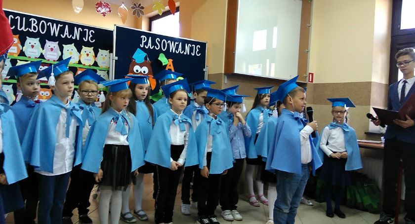 Pasowanie na ucznia w Szkole Podstawowej nr 10