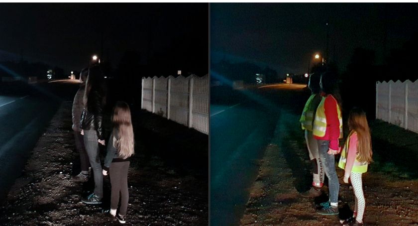 Z apelem i refleksją o poruszaniu się po drogach