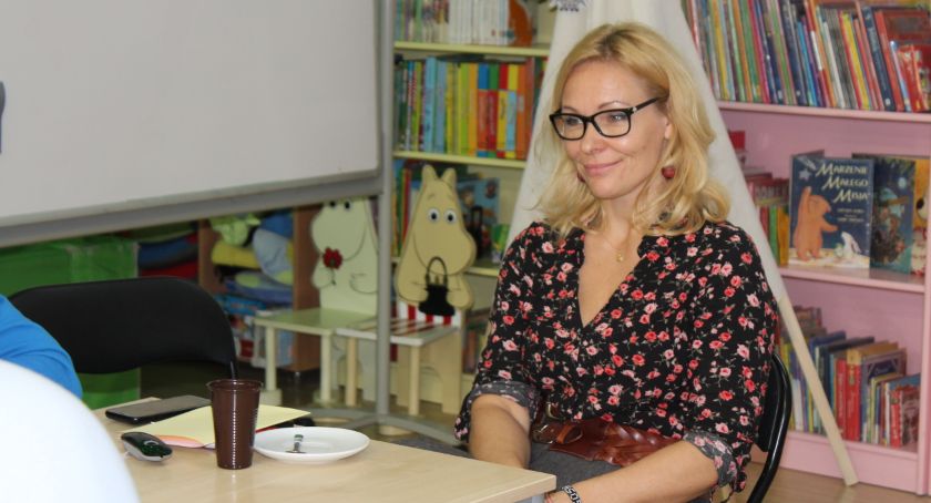 Tworzyli bajki ze znaną pisarką