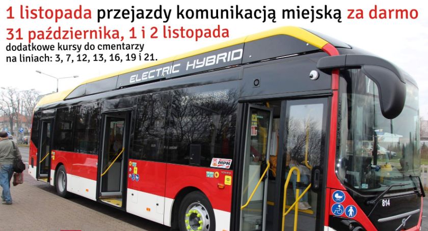 Autobusy MPK na Wszystkich Świętych