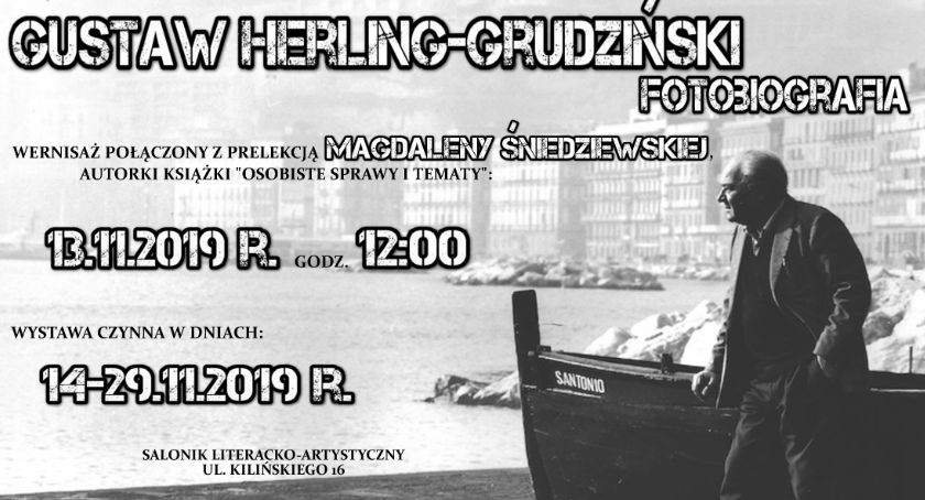 „Gustaw Herling – Grudziński – Fotobiografia” nowa wystawa w Bibliotece