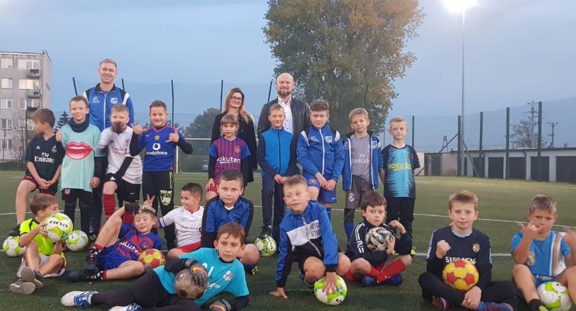Bramki dla małych futbolistów
