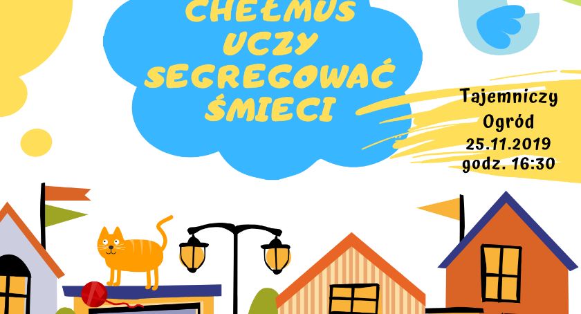 Sympatyczny Chełmuś w „Tajemniczym Ogrodzie”
