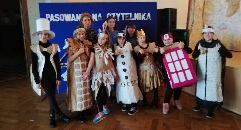 Pasowanie na Czytelnika w SP nr 1