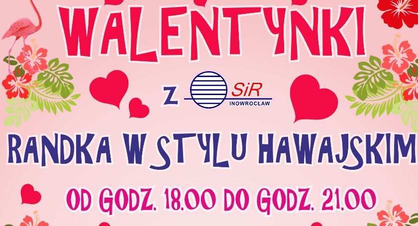 Walentynki w stylu hawajskim w Krytej Pływalni „Wodny Park“