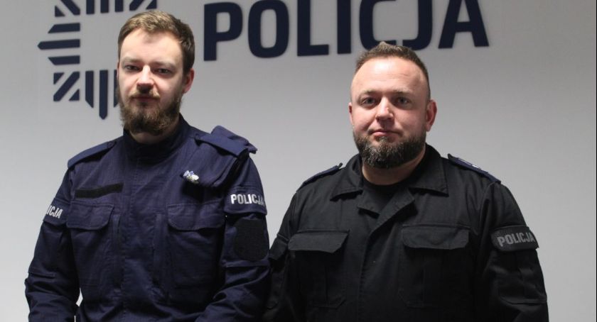 Policjanci z Inowrocławia uratowali desperata