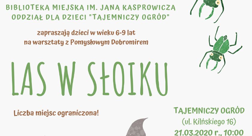 Warsztaty pachnące wiosną w Tajemniczym Ogrodzie