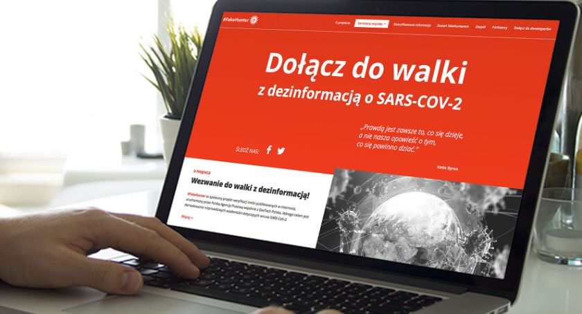 Startuje #Fakehunter – system do walki z infodemią