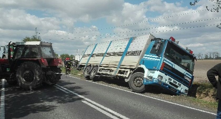 Kolizja w Janocinie pod Kruszwicą