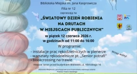Będą dziergać w plenerze
