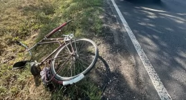 Tragiczny wypadek na DW252. Nie żyje rowerzysta