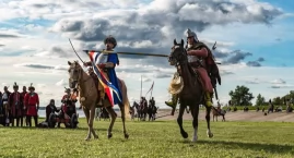 Historyczne widowisko w Mątwach