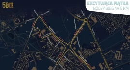 Nocny bieg na 5 km, będą utrudnienia w ruchu
