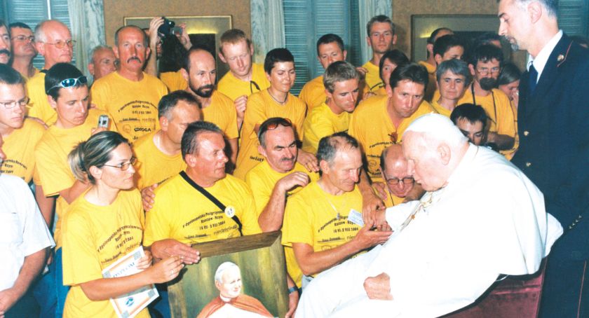 Nasze ślady JP2 - płońszczanin rowerem do Castel Gandolfo