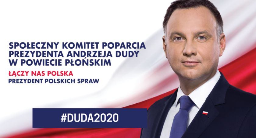 110 osób w komitecie poparcia Andrzeja Dudy w powiecie płońskim - zobacz nazwiska