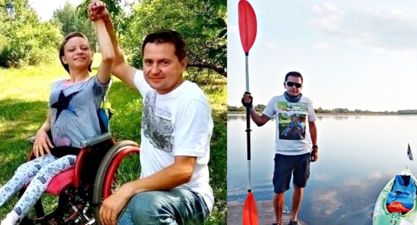 Jacek kajakiem dla Kingi - dziś przepływał „naszą” Wisłą. Kto może niech wesprze akcję!