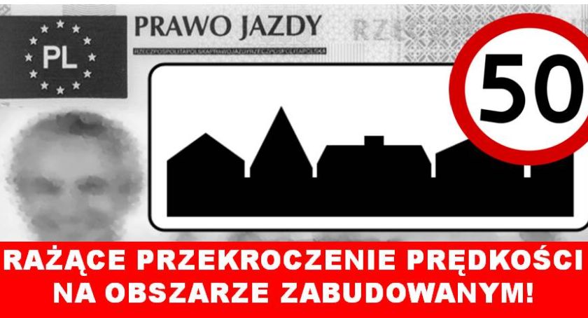 Kolejne cztery prawka za prędkość w zabudowanym